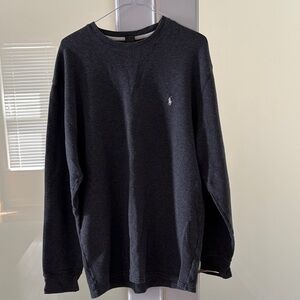 Ralph Lauren Charcoal Crewneck Sweatshirt